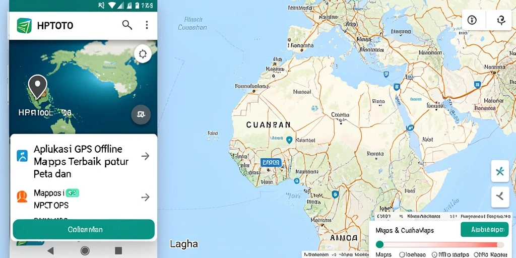 Antarmuka HPTOTO yang jelas dan fungsional sebagai GPS Offline Maps.