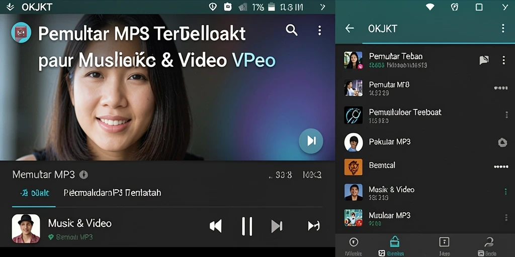 Antarmuka pengguna OKJKT yang menarik dan fungsional.