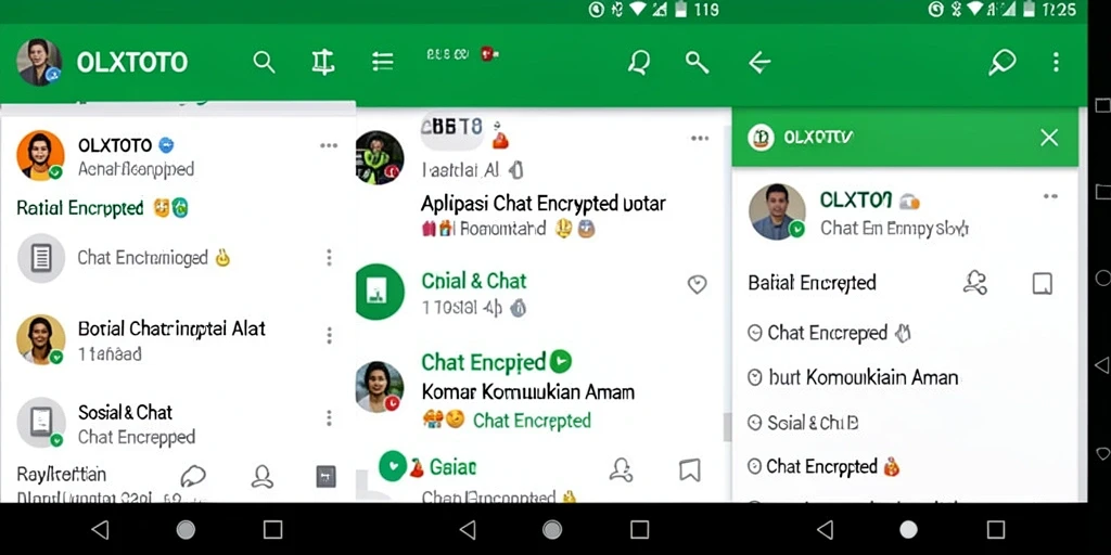 Tampilan antarmuka OLXTOTO yang menjamin komunikasi aman.