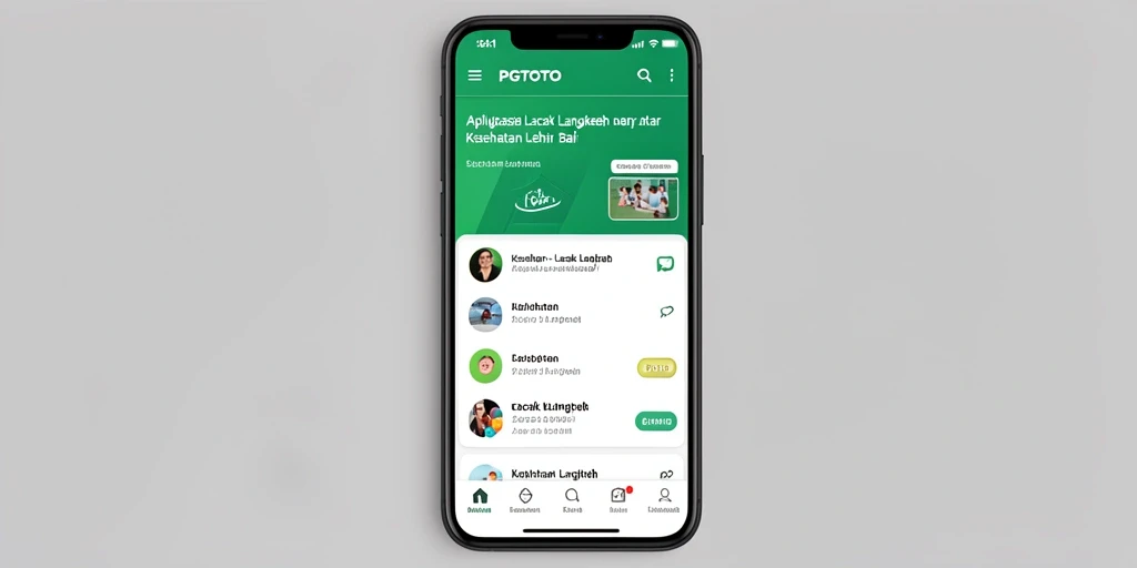Tampilan antarmuka PGTOTO yang menampilkan fitur Lacak Langkah yang menarik.