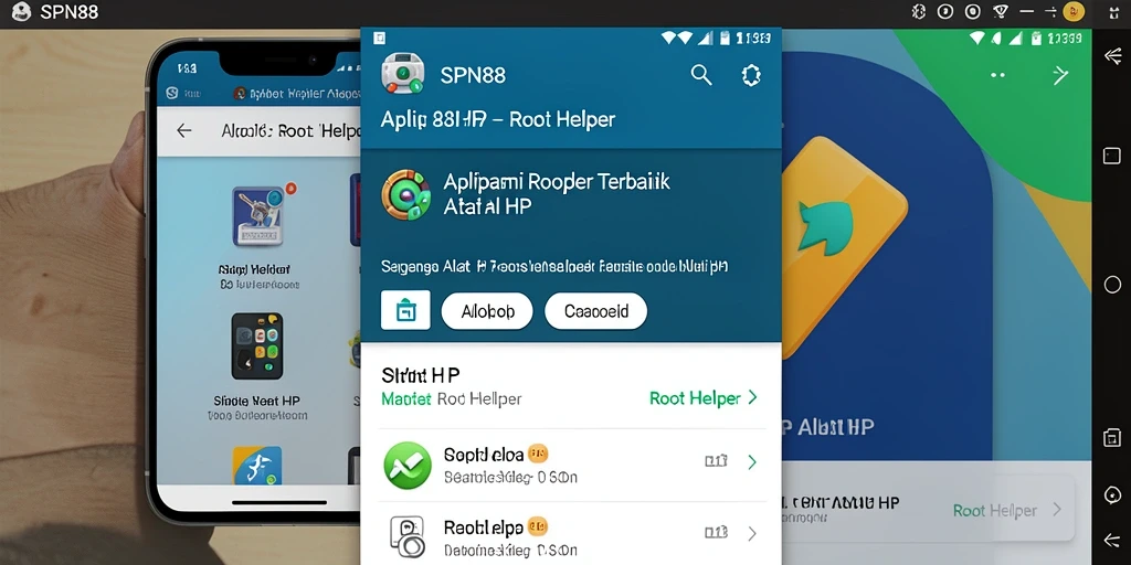Tampilan antarmuka SPN88 yang sederhana dan fungsional.